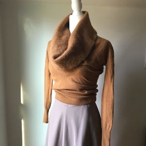 Jcrew cashmere cowl neck sweater